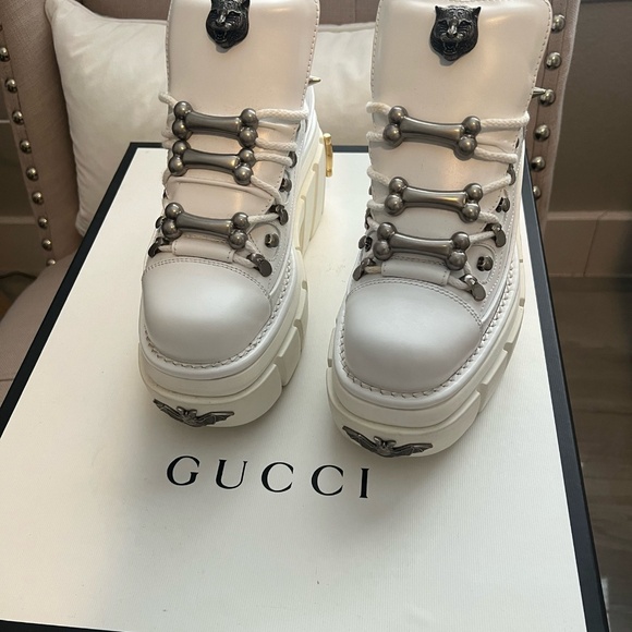 Gucci platform sneaker/boot - Picture 6 of 14